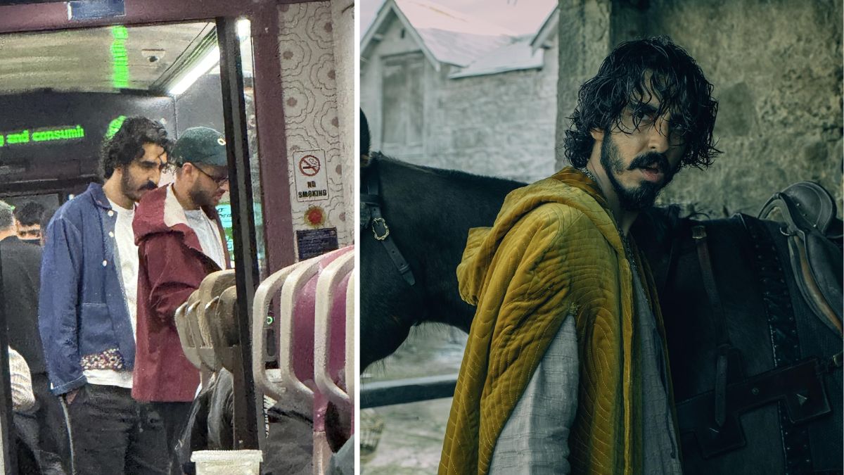 Dev Patel, spotted on Vande Bharat train, denies he is him while filming upcoming movie set in medieval India